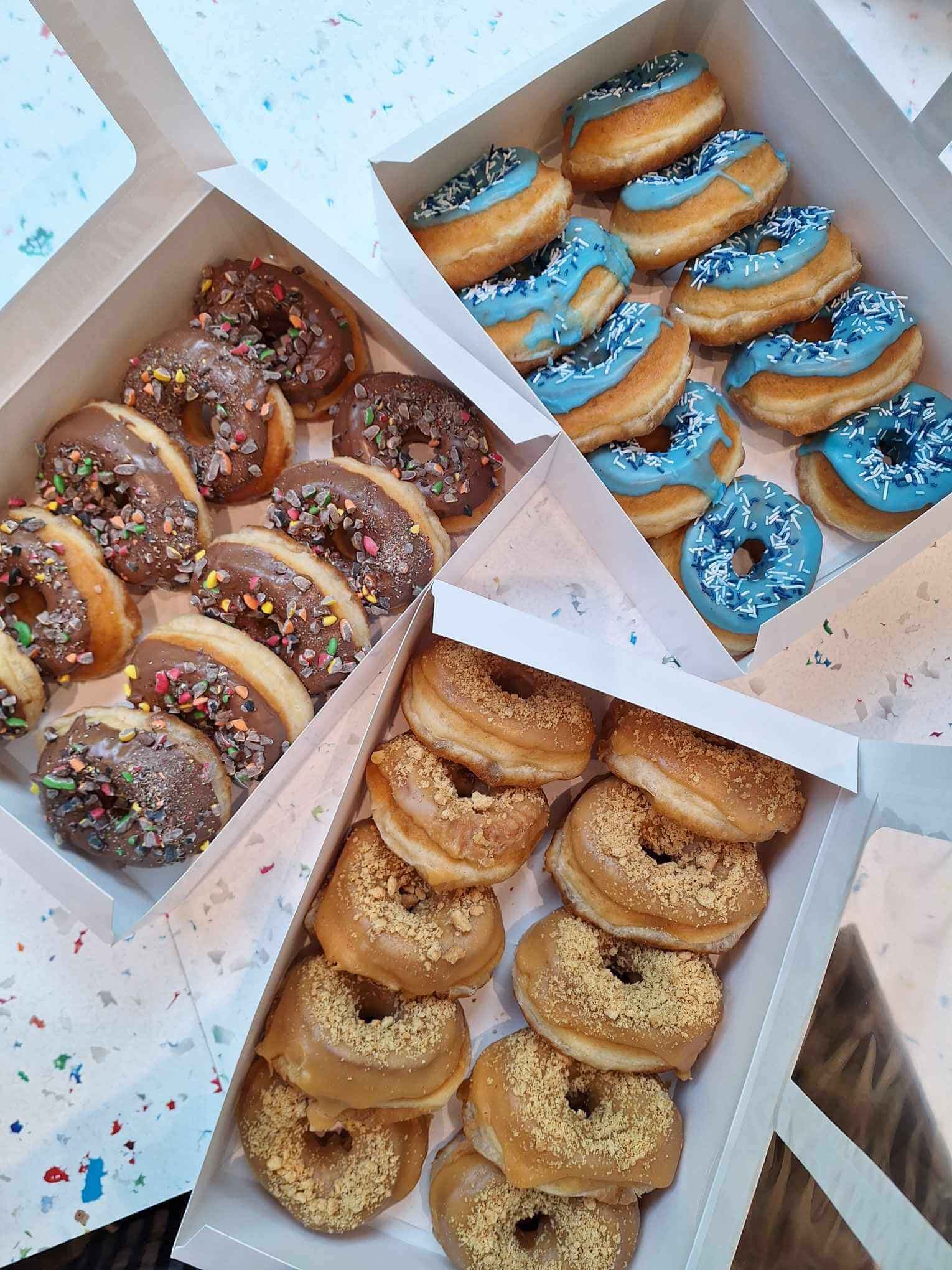 Donuts and coffe